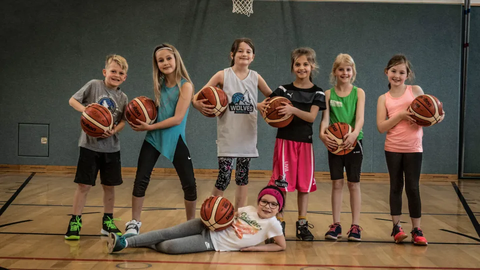 Erstes Spiel unserer Mini Wolves