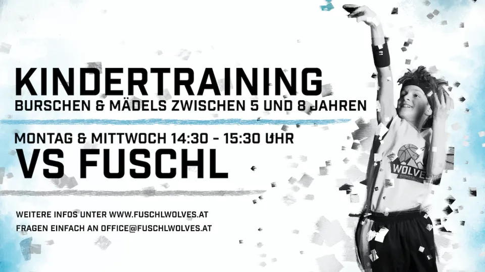 Ab sofort - Kindertraining