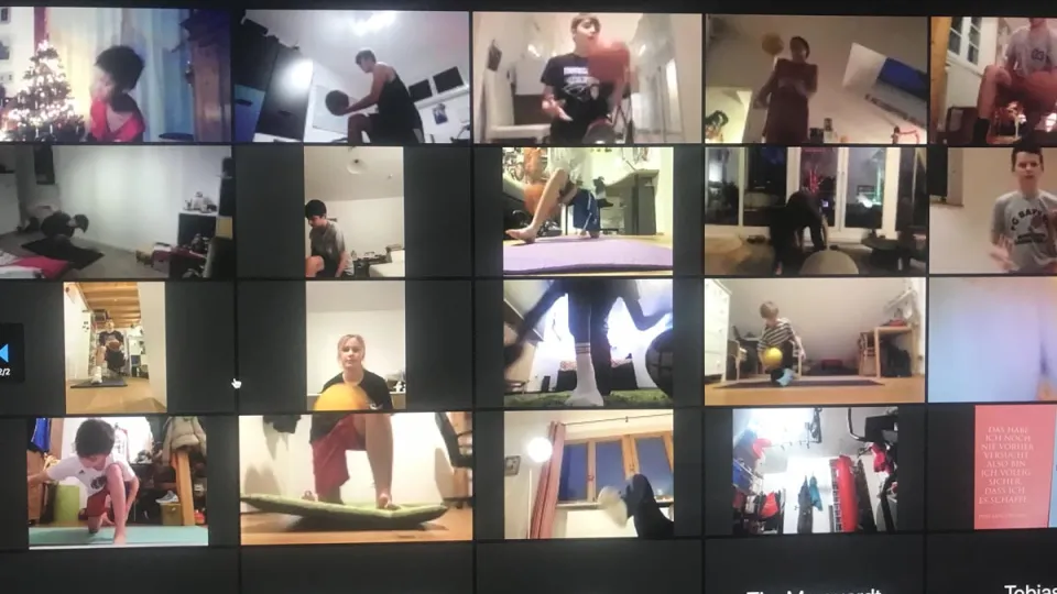 Online Training Coop mit FC Bayern Jugend 2021