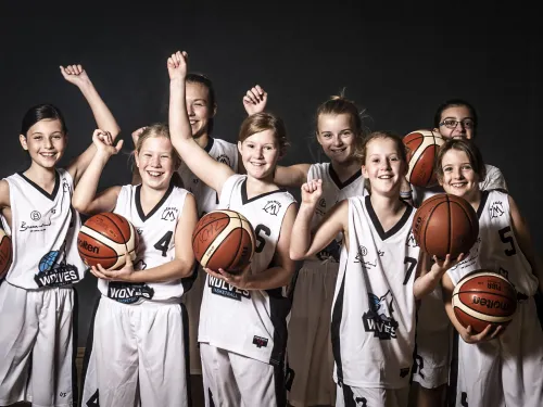 Fuschl Wolves Girls vs. BBU Salzburg Mini Girls