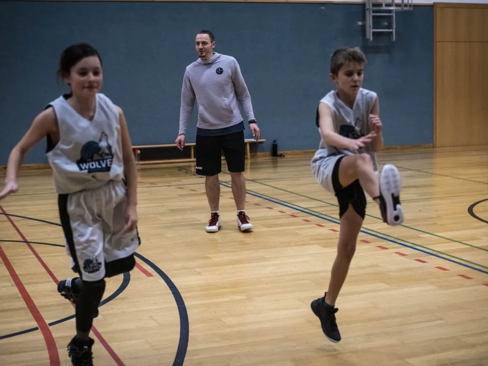 Gasttrainer Chris Ponz bei den Wolves