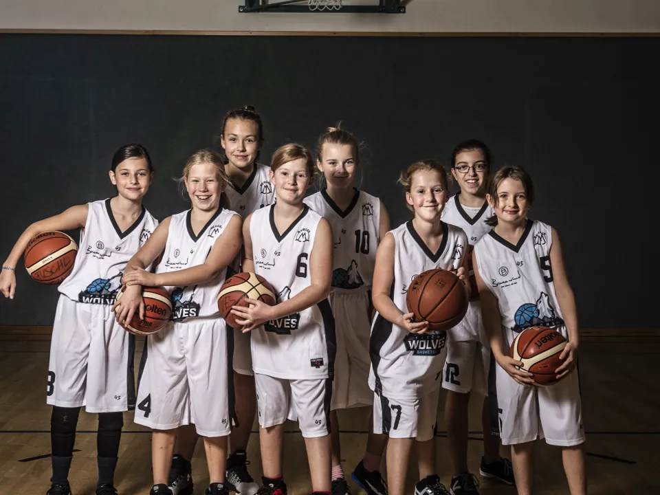 Fuschl Wolves Girls vs. BBU Salzburg Mini Girls