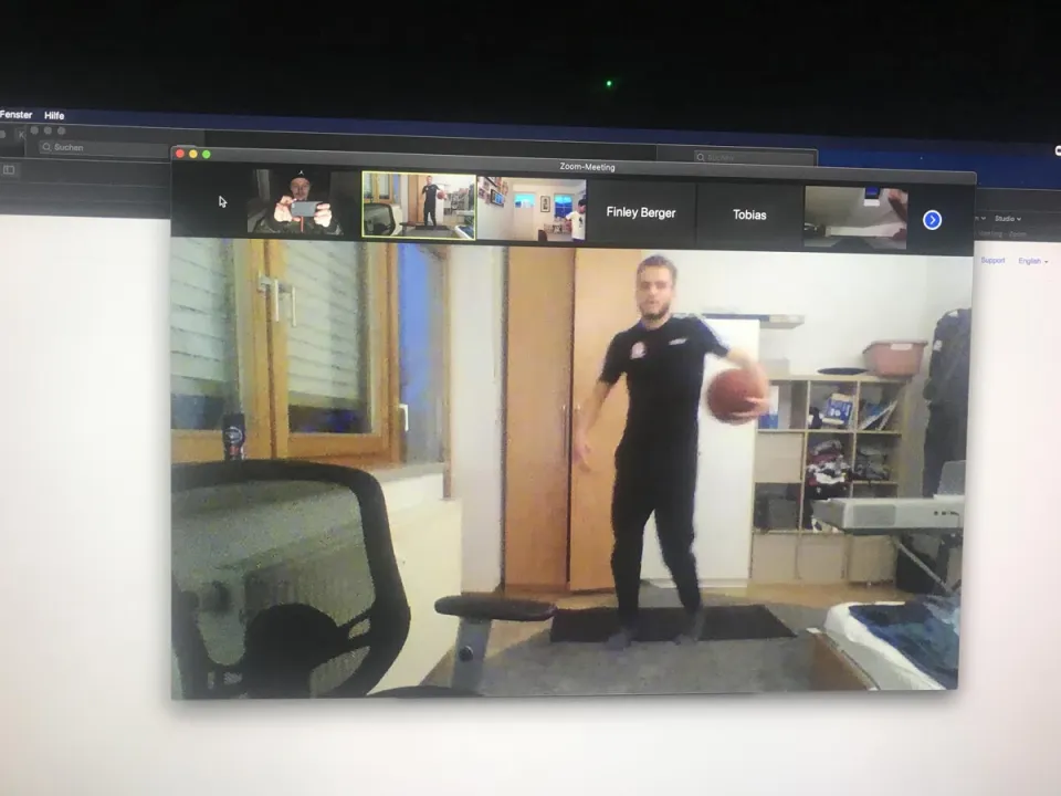 Online Training Coop mit FC Bayern Jugend 2021