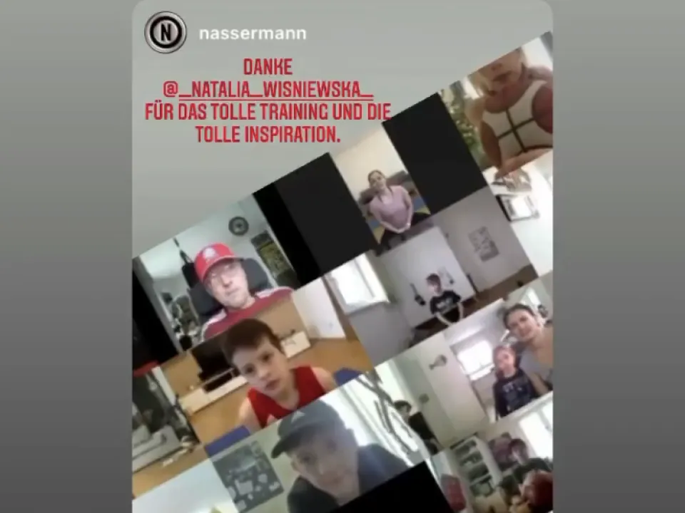 Online Training Coop mit FC Bayern Jugend 2021